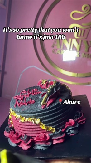 Looking for a reliable cake vendor in Akure? I am that akure baker for you, our cakes are sweet, beautiful and trust me very affordable. Trust us to work with your budget Location: Futa Northgate, Akure To place an order, text 09160928024 on WhatsApp #cakesvendorsinakure #akurebaker #futacakevendor #2026cakeinspo #pleasefacebookteamviralvideo💯