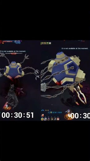 OMEGAMON ZWART D AND OMEGAMON ALTER B BATTLE WITH APOCALYMON - DIGIMON MASTERS ONLINE