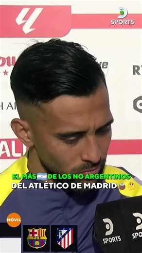 ¿Quién es el más argentino en Atlético de Madrid?
