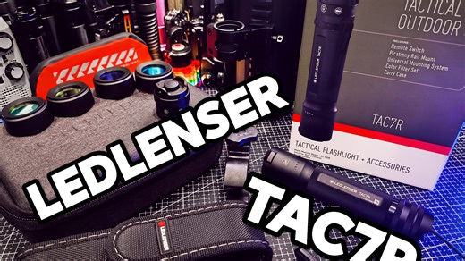 配件拉满的多光源多功能战术手电！莱德雷神新品TAC7R！组合各种战术配件解锁更多枪灯战术场景！