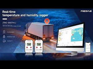 Single Use Real Time Temperature &Humidity Data Logger