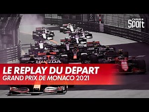 Le replay du départ - GP de Monaco