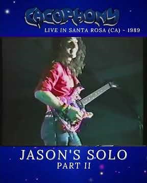 Jason Becker's Solo - Cacophony live in Santa Rosa (CA) PART II