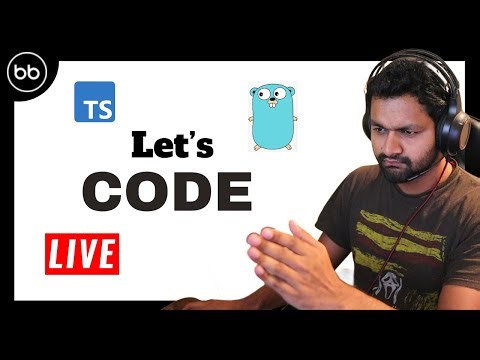 🔴Live Coding Golang, Typescript , Python My first stream to get 100 likes ❤️