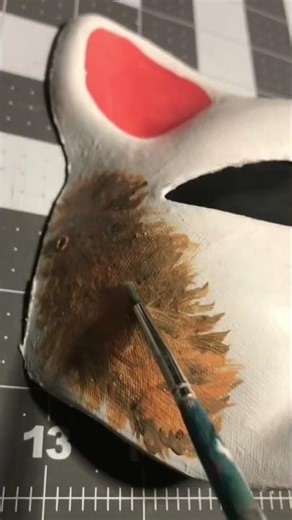 I made sabito and mokomo masks #demonslayer #sabito #mask #catmask #capcut #edit #shorts #anime