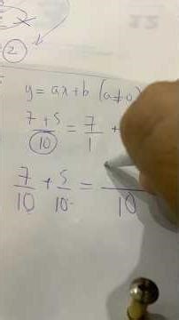 8th grade math: Identifying a linear function quickly, easily, and simply. #shorts