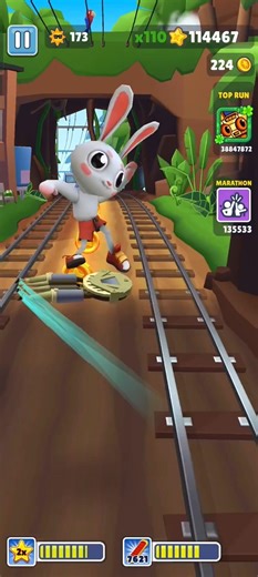 Wait for end😱 George SUBWAY SURFERS New World tour Rome 330 shorts #shortsfeed #subwaysurfers