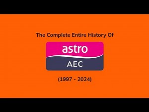 History Of Astro AEC Logo Ident History (1997 - 2024)