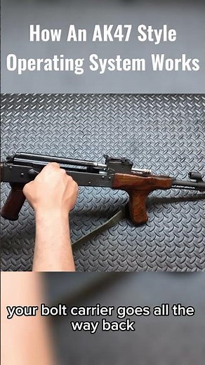 How An AK47 Style Operating System Works #history #fyp #shorts