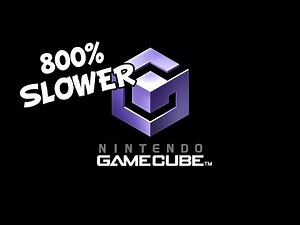 Gamecube boot - 800% Slower