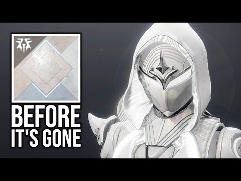 How To Get FULL WHITE Shader Chatterwhite BEFORE IT'S GONE! - Destiny 2 Revenant