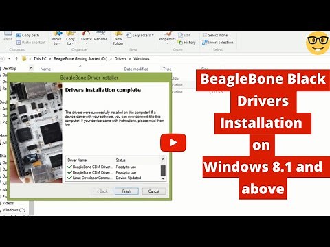 Beaglebone: Getting Started - How to Install Beaglebone Black Drivers on Windows
