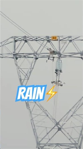 The astonishing explosion of high voltage in the rain.”