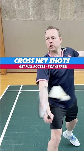 How to Master Cross Net Shots Fast!