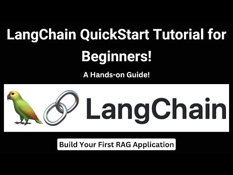 LangChain RAG Tutorial for Beginners!