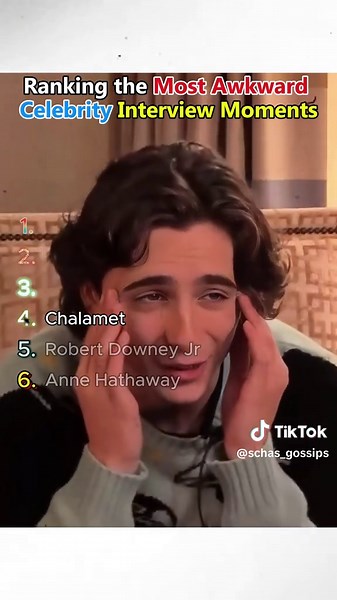 Ranking celebrities awkward interview moments #awkward #interviews #fyp #foryoupage #tiktok #celebrity