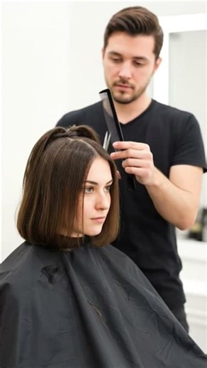 #DreamScreeAIhaircuting step by step #reels #visualreel #makeupartist