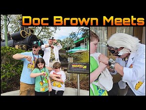 6 Funniest Doc Brown Moments You Have To See! Back to the Future at Universal Studios