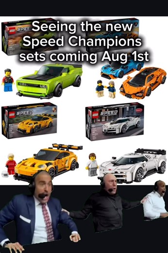 Impulse Management Dept. | Which Speed Champions set do you like best? Which one are you getting? Follow me to see more of my collection! #lego #LEGOCollector... | Instagram