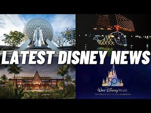 Disney News | EPCOT Entrance Fountain Revealed, Electrical Water Pageant Returns & 50th Updates?