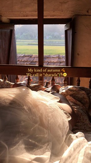 Savana Gurung on Instagram: "Do you know that nepal have 6 type of season? We call it Ritus according to our weather of nepal. Now the ritu is “शरद ऋतु” Sharad Ritu, sunsets and sunrises are beautiful, also called the seasons of festivals. Sky remains very clear and blue, sun starts to calm, weather remains favorable to all, vibes remains best. The best season for tourism also, even in mountains to hillside the sky remain clear, peaceful and bright sunshine. Here are the seasons of Nepal acc. to