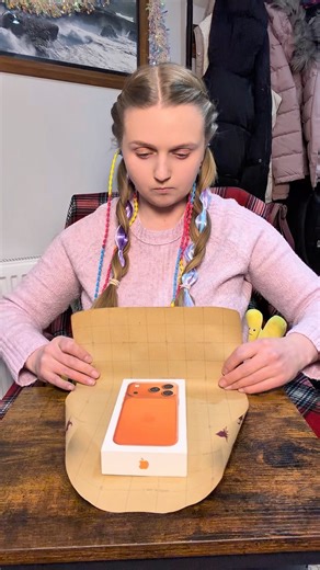 Wrapping a new iPhone for NYE 🎊✨🪩 So chic! #shorts