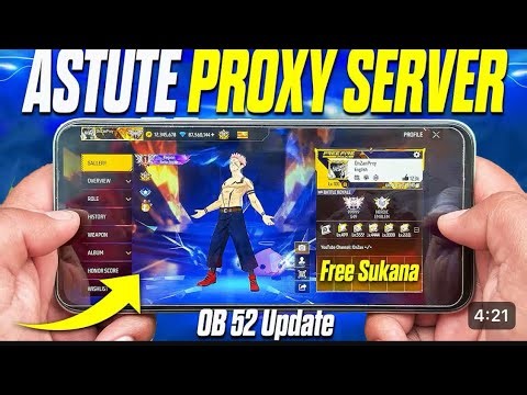 Free fire vip proxy server🎉android Full set-up