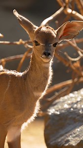 87K views · 4.9K reactions | Zoomies on point The newest kudu calf at the Zoo is finding her footing as she practices her pronking skills under the watchful eyes of mom and dad. The leggy new little was born a few weeks ago and we highly recommend paying her a visit to witness these spectacularly silly shenanigans in person. #kuducutie #babyanimals #prettypronker #sandiegozoo | San Diego Zoo | Facebook