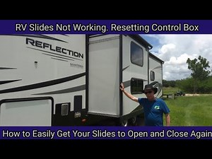 RV Slides Not Working. How to Easily Get Your Slides to Open and Close Again. Resetting Control Box.