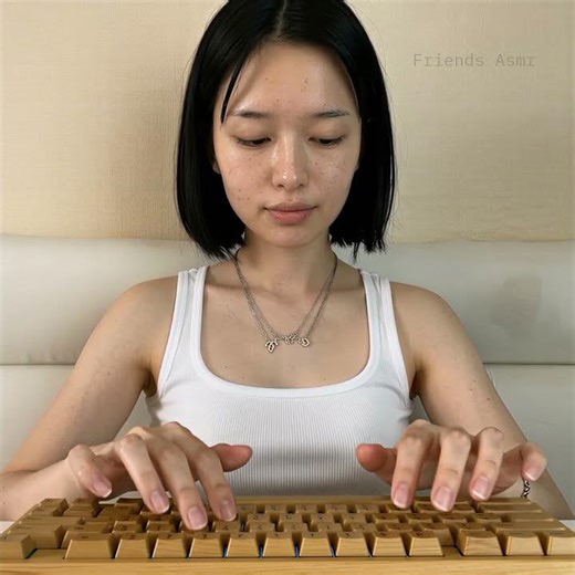 Keyboard Typing ASMR ⌨️✨ |Soft Relaxing Sounds #asmr #asmrshorts #calm #keyboard #typing #satisfying