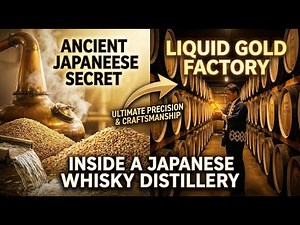 Inside a Japanese Whisky Distillery | From Barley to Bottle