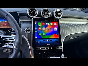 Mercedes GLC Wireless Apple CarPlay Review 2023