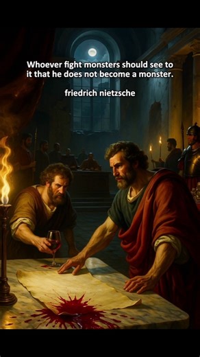 To fight the monster, you must become the monster #quotes