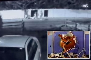 Police release footage of people busting thru LI fence in nod to kool-aid challenge