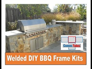 Welded DIY BBQ Island Frame Kits Without Welding