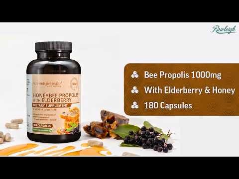 Rawleigh Honeybee Propolis with Elderberry | Super Bioflavonoid Complex