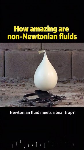 How amazing are non-Newtonian fluids #knowledge #science
