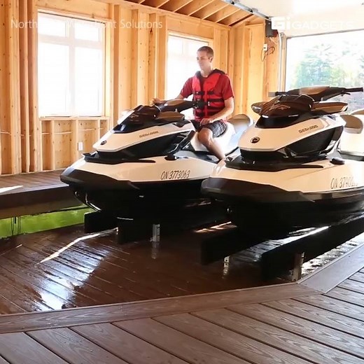 1.3M views · 3.1K reactions | This hydraulic boat lift will make...