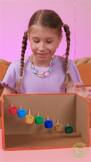 🎉 Crafty Fun! Create a Simple Ladder Toy for Playtime! 🎈 #KidsCrafts #Learning