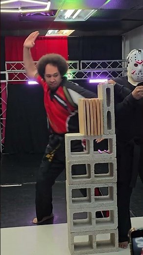 Power Test | Martial Arts Karate Chop Self Defense Technique Board Breaking #martialarts #karate
