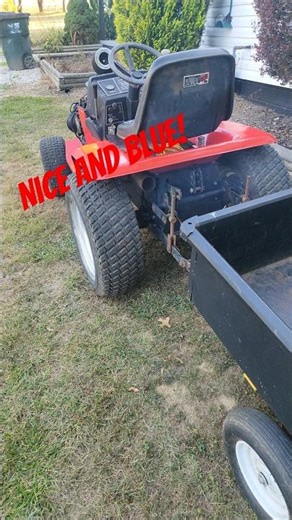 MTD TRACTOR WITH RIDICULOUS RUN QUALITY #mudmowers