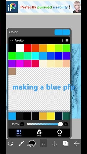 change your pfp to blue!