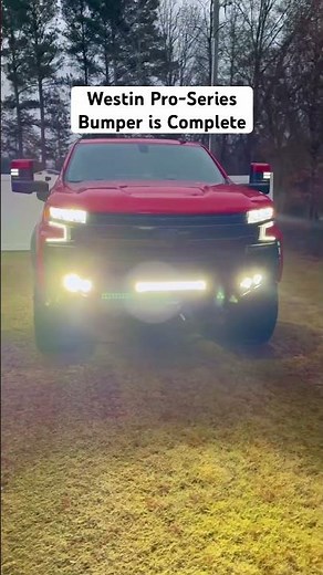 Chevy Silverado Trail Boss Off-road Bumper is Complete!