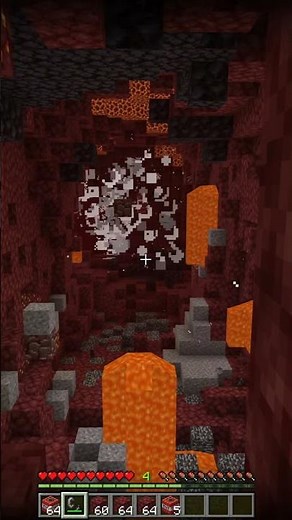 Farming Netherite 😇 #minecraft #shorts