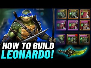 The Best Ways to BUILD LEONARDO! (PvE & PvP Stats & Gear Showcase) - Raid Shadow Legends Guide