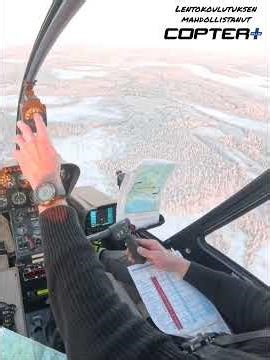 Helicopter air navigation using a paper map #pilottraining #aviation