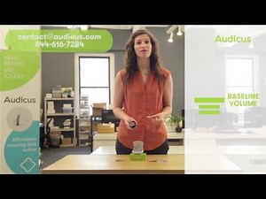 Changing Volume on Your Dia II Hearing Aid from Audicus