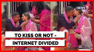 Be it dancing at a baraat or getting on the groom’s nerves after the juta churai ritual by the bridesmaids, Indian weddings have it all! But, no PDA is a must if you come from an extremely Desi family. #wedding #shaadi #indianwedding #desi https://www.news18.com/news/buzz/viral-video-of-indian-couple-kissing-during-wedding-ceremony-in-mandap-garners-mixed-reactions-6433621.html | News18