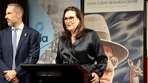 Deputy Prime Minister Richard Marles keynote speech to the 2025 John Curtin Research Centre 2025 Gala Dinner, Aerial South Wharf, Melbourne. #JohnCurtin #Australia #Defence #NationalSecurity #Trump #China #CCP #patriots #patriotism #US #UnitedStates #RichardMarles | John Curtin Research Centre