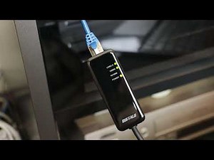 BUFFALO LANアダプター LUA4-U3-AGTE-BK